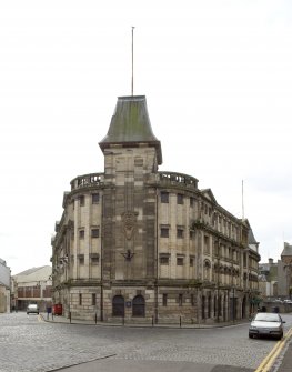 View from NNW showing tower which  held the lift.