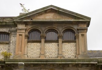 Detail of pediment