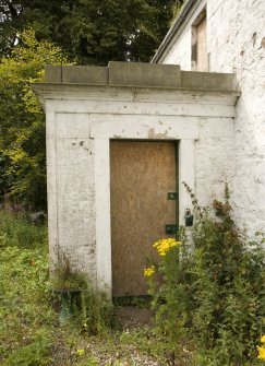 Detail of porch door