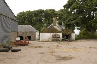 View of steading from E