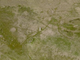 Oblique aerial view centred on the lighthouse, taken from the SE.