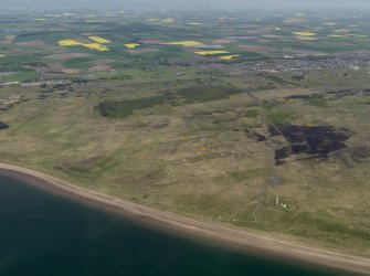 General oblique view of the training area, taken from the S.