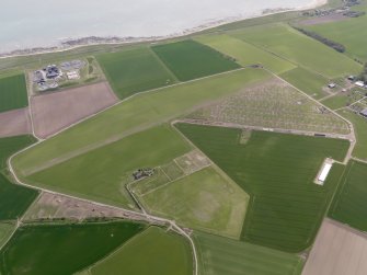 General oblique view of the airfield, taken from the NNE.