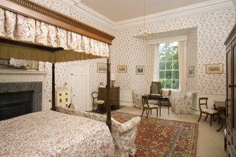 Interior. Tower. First  floor. West Chintz bedroom