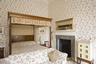 Interior. Tower. First  floor. West Chintz bedroom. Cupboard and strong room door