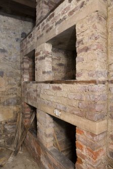 Interior. Basement. Passagewaay wine bins