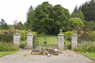 South garden gates.