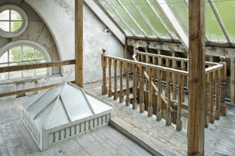 Interior. First floor. Attic space.