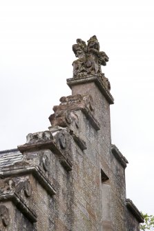 Scuptural finial. Detail