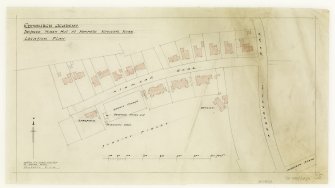 Proposed Nissen Hut at Newfield, Kinnear Road. Location Plan.