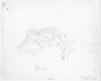 Survey drawing; Glen Shee, Dalmunzie, fermtoun.