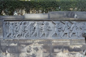 Scottish American Memorial. Frieze. West section.