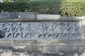 Scottish American Memorial. Frieze. East section.