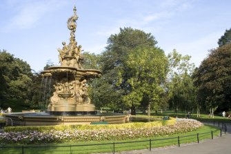 Ross Fountain from south west.