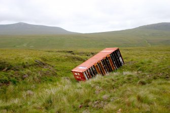 Allt an Fhasaraidh Mhòir, target (container), general view.