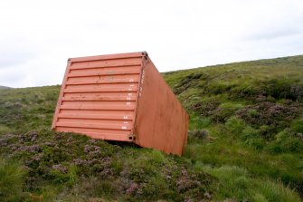 Allt an Fhasaraidh Mhòir, target (container), general view.