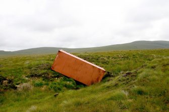 Allt an Fhasaraidh Mhòir, target (container), general view.