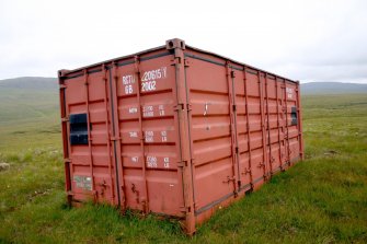 Allt an Fhasaraidh Mhòir, target (container), general view.