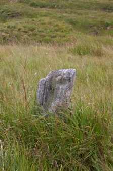 Loch Inshore, marker stone, view from NW.