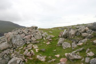 Eilean nan Caorach, fort, view of entrance from SSE.