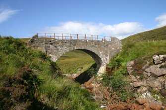 Kearvaig River, bridge, view from the SE.