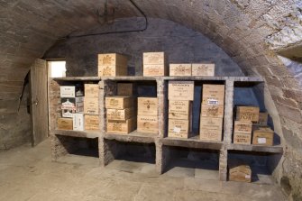Interior. Ground floor.  Wine cellar