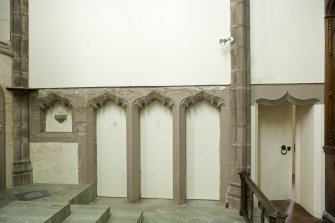 Interior. Chapel. Chancel. S Wall. Detail