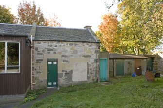 View of W end of building