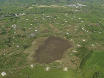 Oblique aerial view centred on the armament depot, taken from the SW.