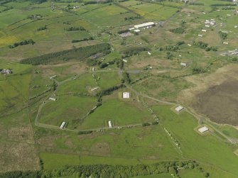 Oblique aerial view centred on the armament depot (SW sector), taken from the SSW.