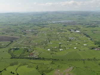 General oblique aerial view centred on the armament depot, taken from the SE.