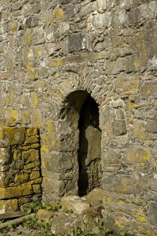 Detail of W doorway