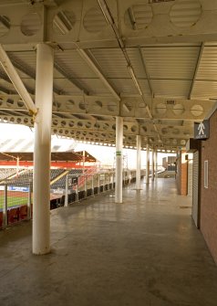 View of concourse at Love Street (east) end of St Mirren Park