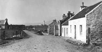 View of street in Port Wemyss, Islay
