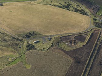Oblique aerial view centred on the N dispersal area, taken from the NE.