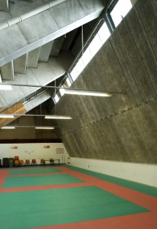 Interior. View of fitness studio.