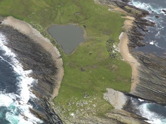 Oblique aerial view centred on 'The Tarf', taken from the W.