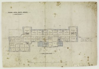 Attic floor plan.