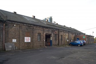 View from north east of former pattern store area.