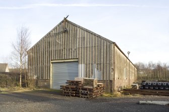 View from west of 'new' pattern shed (NO97371 68475).