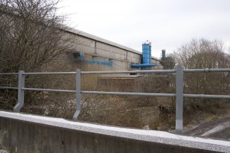 View of foundry buildings from south west.