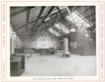 View of drawing office and template store from North British Steel Foundry Ltd, Castings, page 18