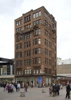 View of Argyle Street and Miller Street elevations, taken from the SSE on Argyle Street
