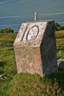 View of milestone from the SW.