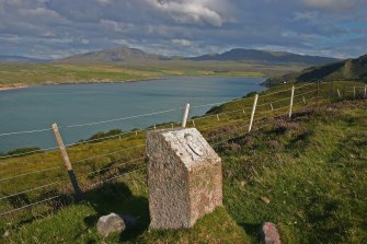 View of milestone from the NW.