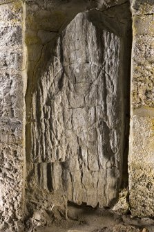 View of Inverallan symbol stone