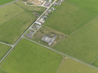 Oblique aerial view centred on the Sector Operations room, taken from the NE.