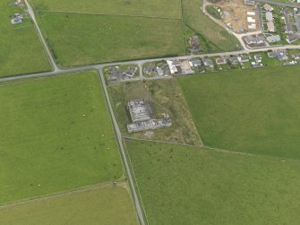 Oblique aerial view centred on the Sector Operations room, taken from the NNE.