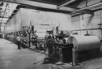 Copy of photograph of Paper Machine no. 6 (PM6)