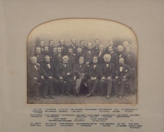 Group photograph of major paper makers in Scotland. (undated)